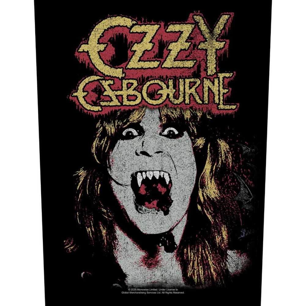 Ozzy Osbourne - Fangs Patch arrière - Noir